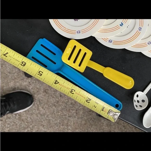 Kitchen Food Dishes Utensils for Play Food Assorted Vtg Chilton Battat Lot 38 - Picture 3 of 10